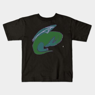 (Moose the) Sleeping Dragon Kids T-Shirt